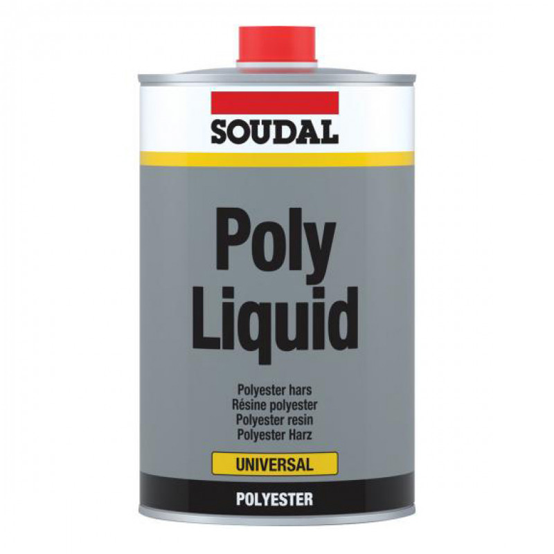 Soudal Divkomponentu sveķi Soudal Poly Liquid 1KG - gab