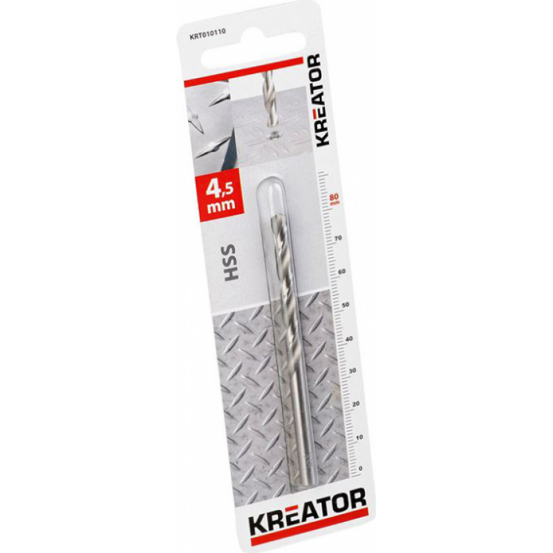 Kreator HSS urbis metālam Kreator 4.5x80 mm, KRT010110 - gab