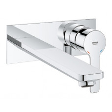 Grohe iebūvējamā izlietnes maisītāja Lineare New virsapmetuma daļa, 2 caurumu, iztece 207 mm, no sienas, h