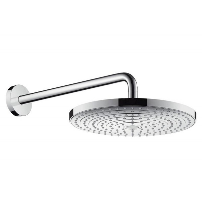 Hansgrohe dušas galva ar turētāju Raindance Select S 300 2jet, no sienas, hroms