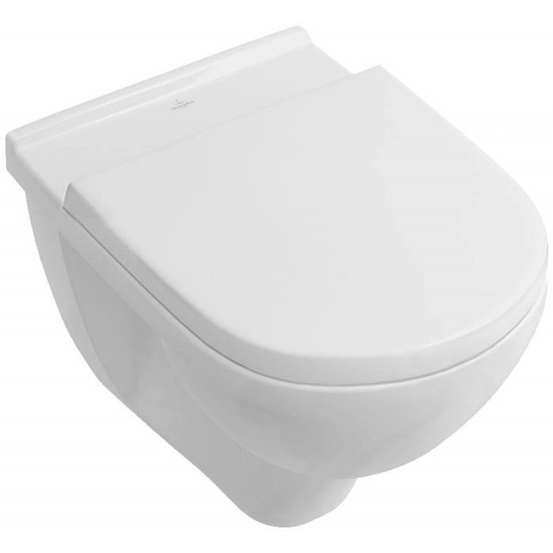 Villeroy & Boch pods ar QR/SC vāku O.novo, stiprināms pie sienas, 360x560 mm, balts