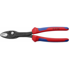 Knipex Satvērējstangas TwinGrip, D22mm, 200mm, komforta rokturi, Knipex