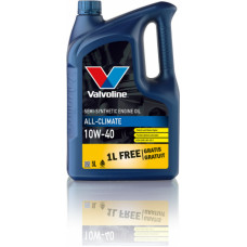 Valvoline Motoreļļa ALL CLIMATE 10W40 4+1L, Valvoline