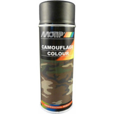 Motip Lakas aerosols Camouflage RAL 9021 Black 400ml, Motip