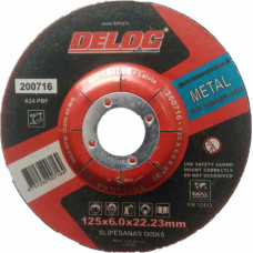 Delog slīpēšanas disks metālam 125x6.0x22.2