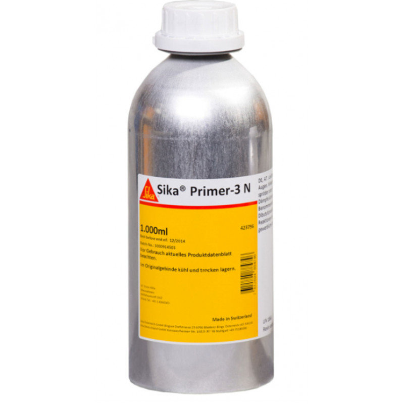 Sika Primer-3N gruntēšanas līdzeklis, 1L