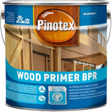 Pinotex Wood Primer BPR Ūdens bāzes biocīds gruntēšanas aizsarglīdzeklis, bezkrāsains 10L