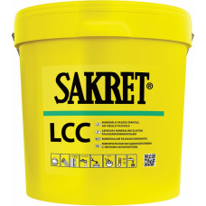 Sakret LCC Minerālā fasāžu špaktele ar vieglo pildvielu 0.5mm, 15kg