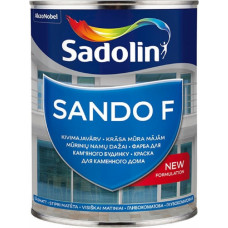 Sadolin Sando F Stipri matēta krāsa fasadēm un cokoliem BW 1L