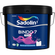 Sadolin Bindo 7 Klasiski matēta krāsa sienām BW 15L