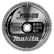 Makita Accessories Koka zāģripa MAKITA Efficut 260x30x2,15mm 80T 10°