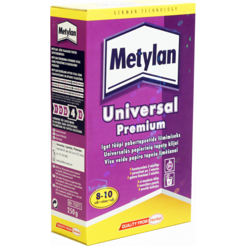 Metylan Tapešu līme 250g Metylan Universal Premium