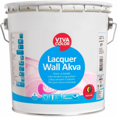 Vivacolor Laka koka sienām Vivacolor Lacquer Wall Akva Pusmatēta EP-bāze 2.7L - gab