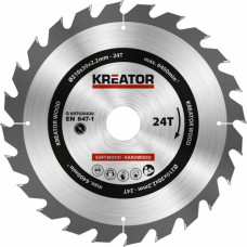 Kreator Zāģripa kokam Kreator D210x30x2.2 mm, 24T, KRT020420 - gab