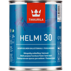 Tikkurila Mēbeļu krāsa Tikkurila Helmi 30 Pusmatēta A-bāze 0.9L - gab