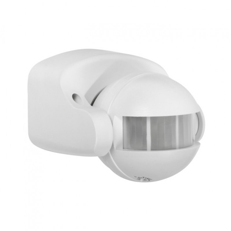 Ideus Kustības sensors Ideus AZOR PIR, 180°, IP44, balts - gab