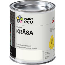 Paint Eco Lineļļas pernicas krāsa Paint Eco Kaija (Balts) 0.75L - gab