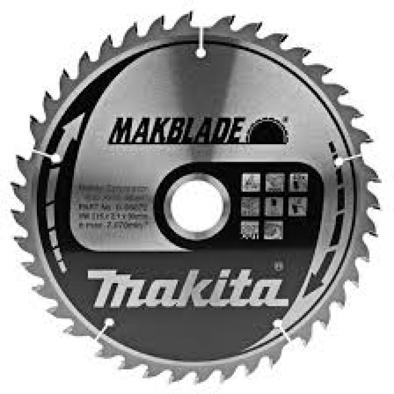 Makita Zāģripa kokam Makita, 216x30x2,1 mm, 40T - gab