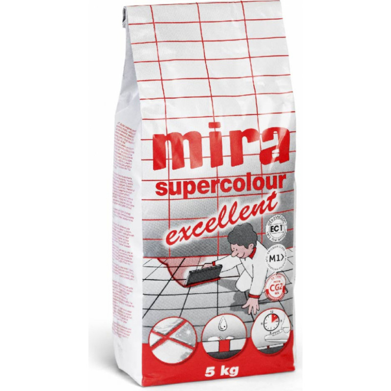 Mira Šuvju masa MIRA Supercolour Excellent 5kg, 130 Melna (2-10mm) - gab