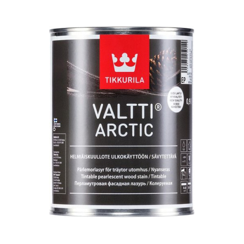 Tikkurila Perlamutra lazūra Tikkurila VALTTI ARCTIC, 0.9l - gab