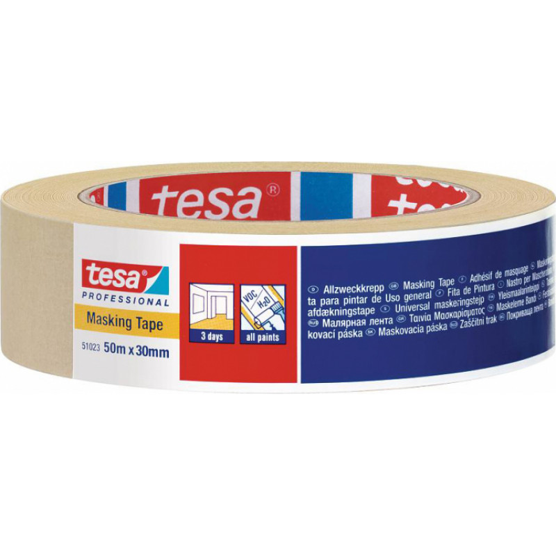 Tesa Krāsotāju lente Tesa Professional 51023 50 m/38 mm - gab