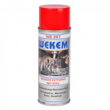 Wekem Balta smērviela ar PTFE Wekem WS 267, 400 ml - gab