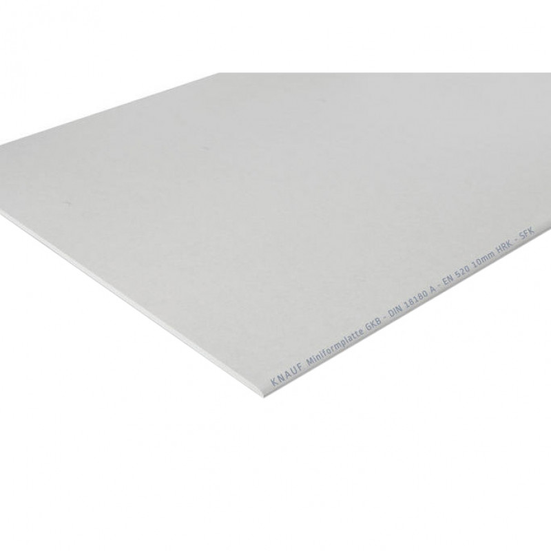 Knauf Ģipškartons Knauf WHITE MINI (GKB) HRAK 0.9x1.3 m, 12.5 mm - gab