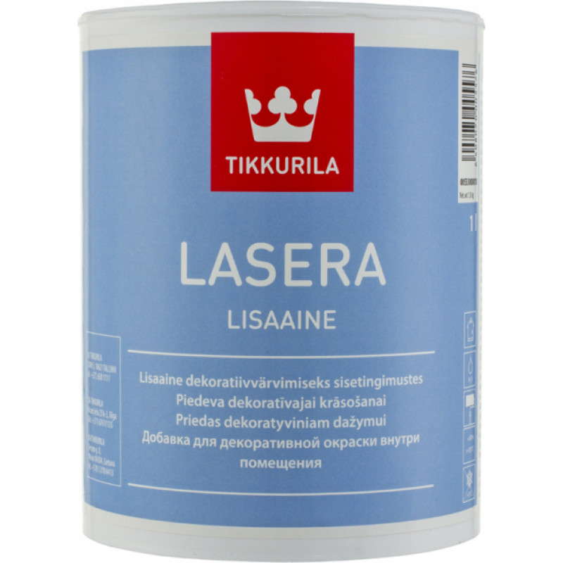 Tikkurila Piedeva dekoratīvajai krāsošanai Tikkurila Lasera 1L - gab