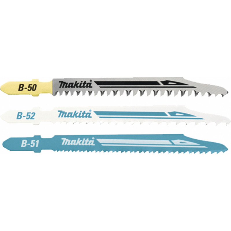 Makita Figūrzāģa asmeņi MAKITA B-06292, 3gb (B-50;B-51;B-52) - kompl