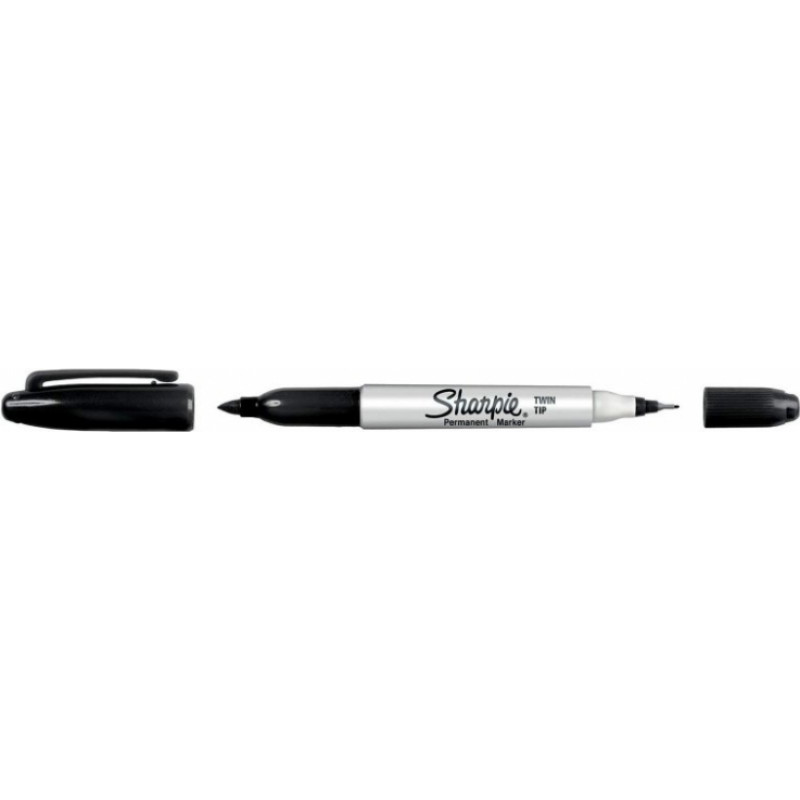 Sharpie Marķieris Sharpie Twin Tip melns - gab