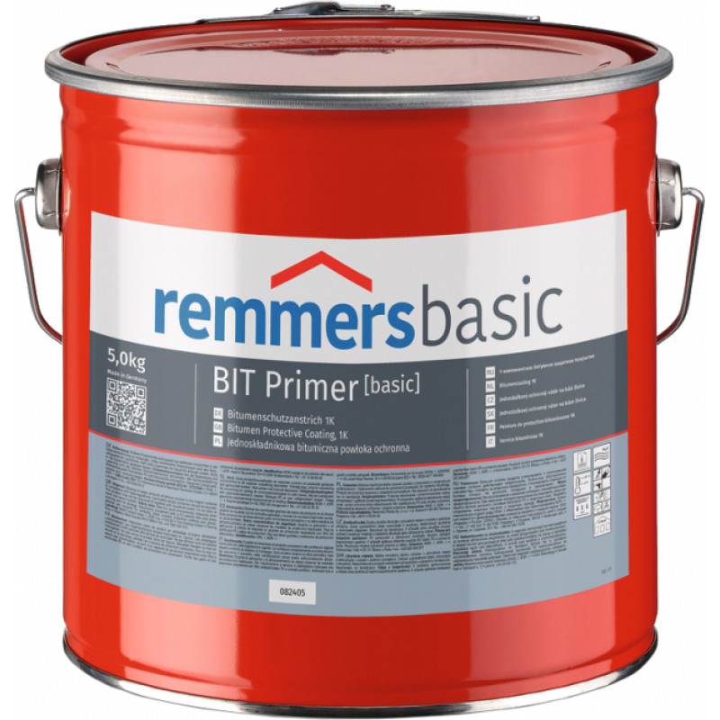 Remmers Bitumena grunts REMMERS Bit Primer, melns, 5kg - gab