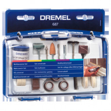 Dremel Universālais piederumu komplekts Dremel (687) - gab