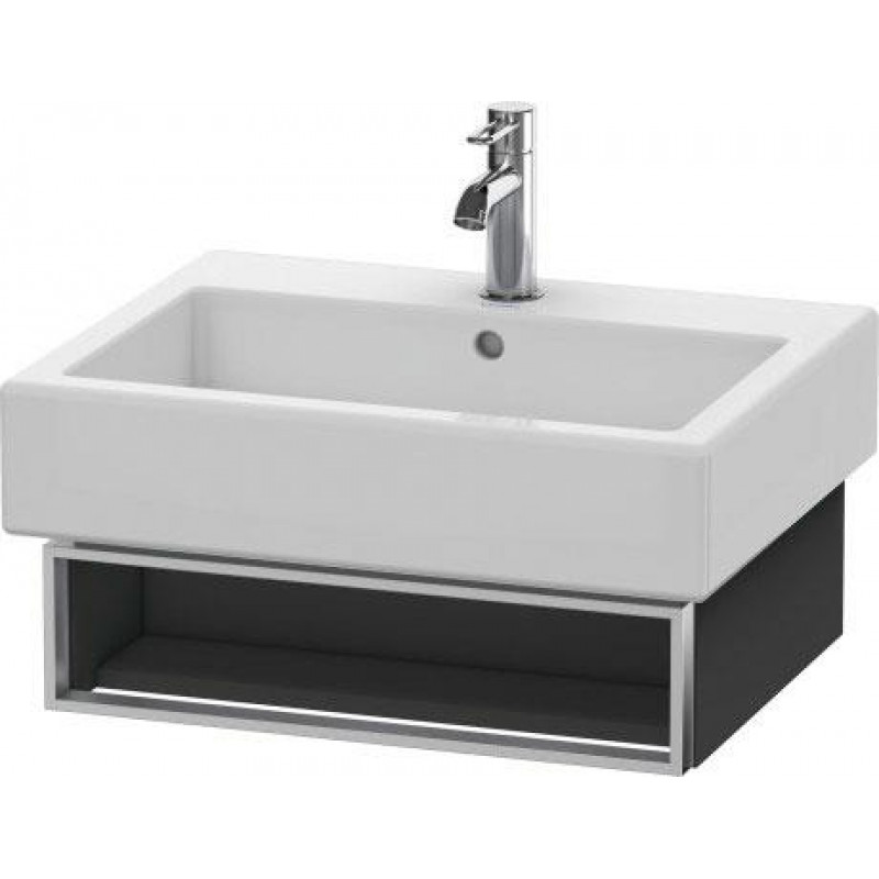 Duravit izlietnes skapītis Vero, 550x431 mm, h=155 mm, 1A, graphite matt