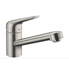 Hansgrohe virtuves izlietnes maisītājs Focus M42 120 1 jet, stainless steel optic