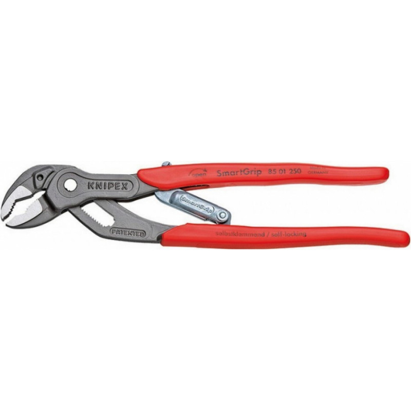 Knipex Stangas Cobra 250mm D36mm Smart Grip pielāgošanās sistēma, Knipex