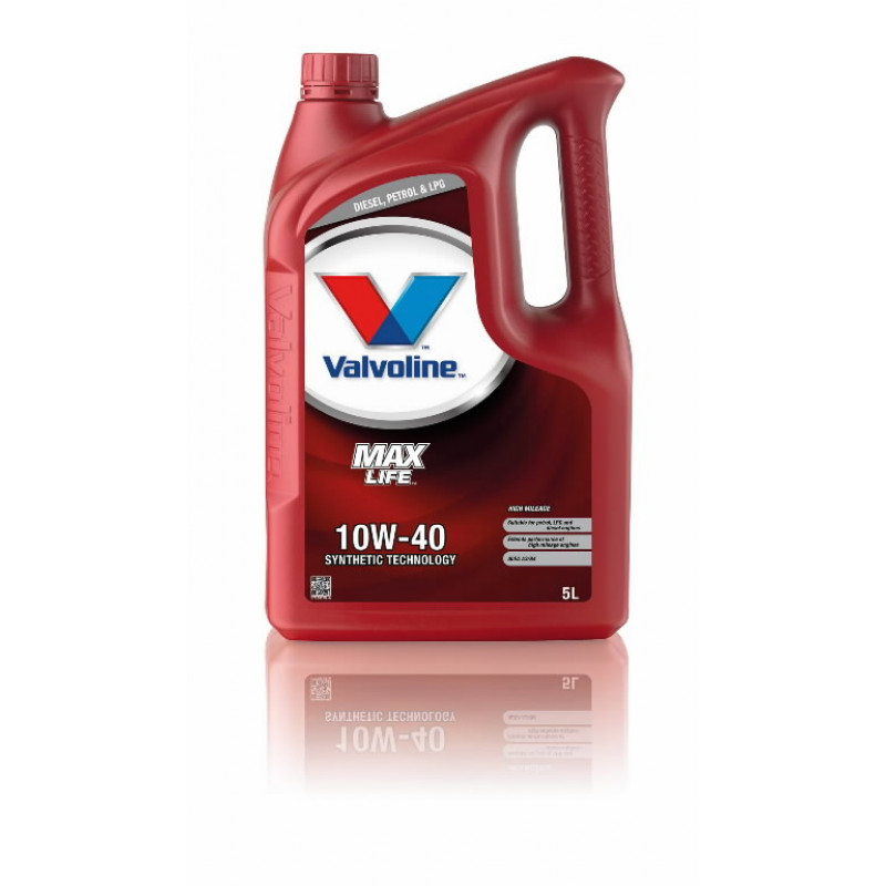 Valvoline Motoreļļa Maxlife 10W40 5L, Valvoline