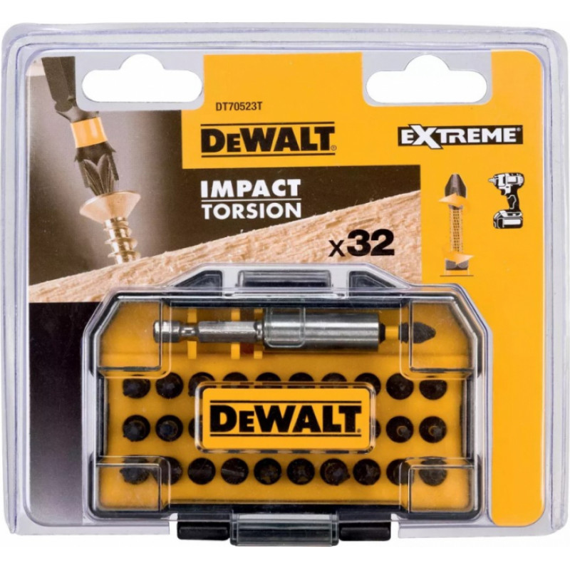 Dewalt uzgaļu komplekts Flextorq 32gb.