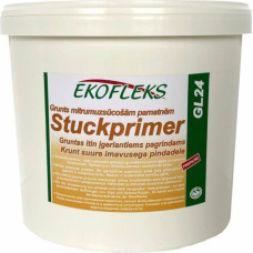 Ekofleks Stuckprimer GL24 grunts mitrumuzsūcošām pamatnēm (koncentrāts), 15L