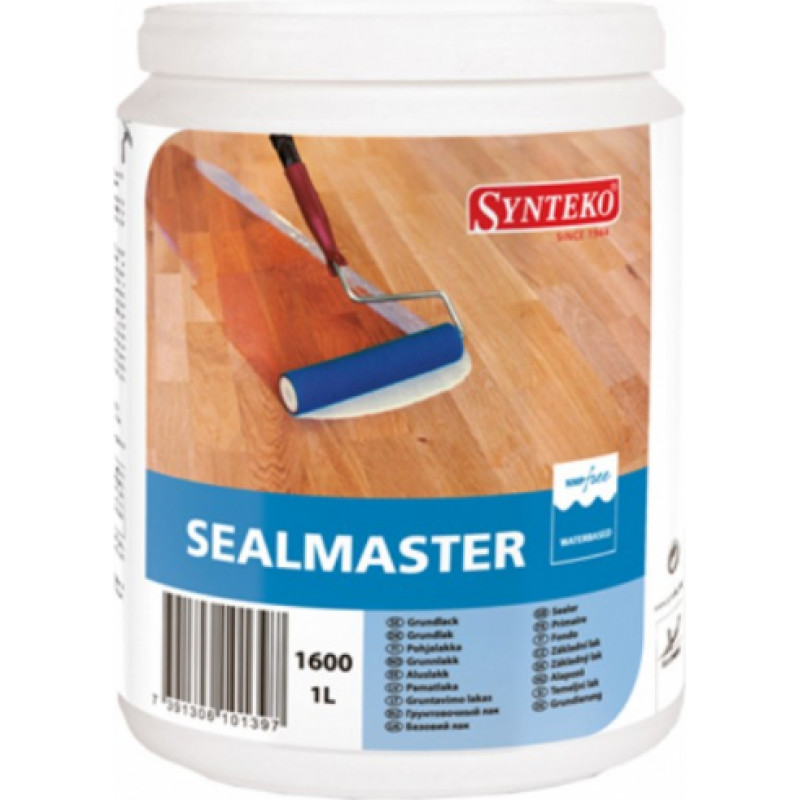 Synteko Sealmaster 1600 gruntslaka grīdai, H2O, 1l