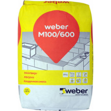 Weber M 100/600 cementa mūrjava, 25kg