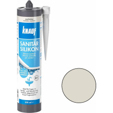 Knauf Sanitar-Silicon Silikona hermētiķis, manhetena, 300ml