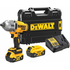 Dewalt Akumulatora trieciena uzgriežņu atslēga/Triecienskrūvgriezis 18V XR, 1/2'', 1396Nm (+2x5.0Ah, lādētājs, koferis) DCF900P2T-QW