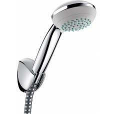 Hansgrohe Crometta 85 Vario/Porter'C komplekts: dušas klausule ar turētāju un dušas pievadu 1.60m, hroms - gab.