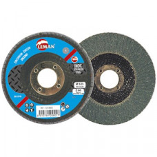 Leman Slīpējamais disks lapiņu 125mm G80 cirkonijs Leman