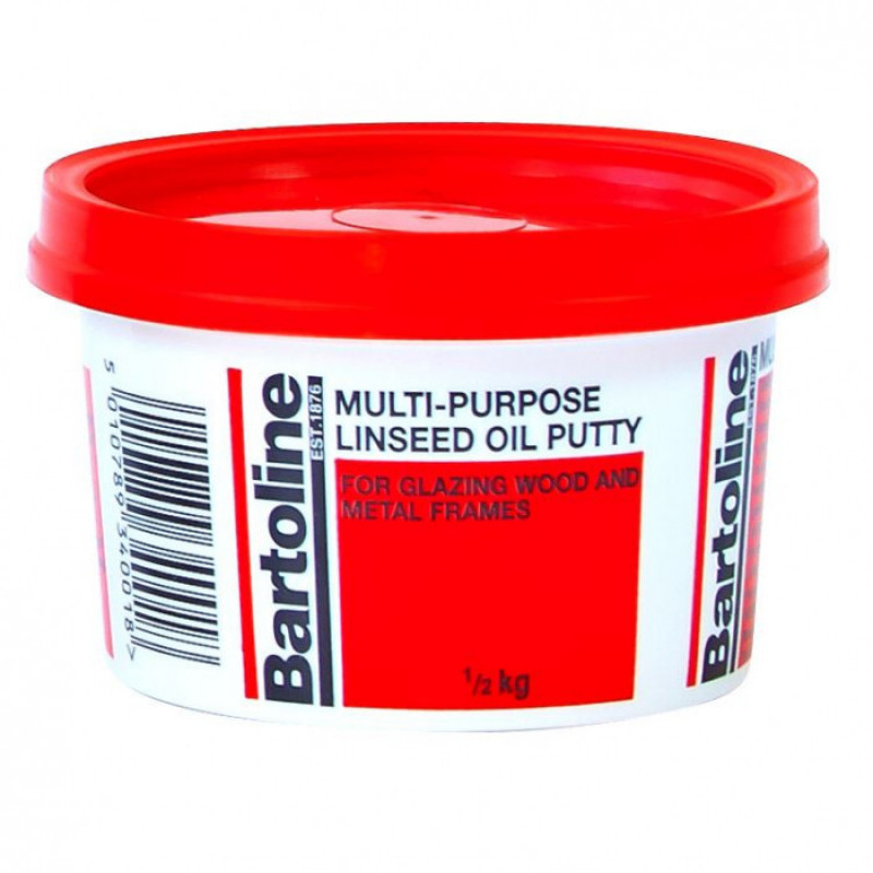 Bartoline Lineļļas tepe Bartoline Linseed Oil Putty  0.5kg - gab