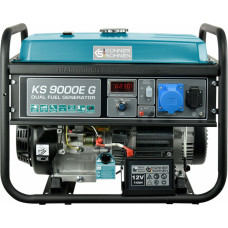 Konner & Sohnen Benzīna / gāzes ģenerators KONNER & SOHNEN KS 9000E G 6KW - gab