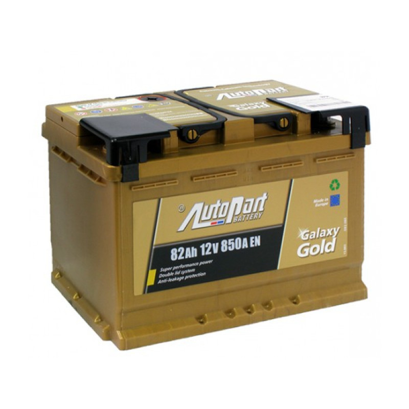 Autopart Akumulators Autopart Galaxy Gold Ca/Ca, 82Ah, 12V, 276x175x190 - gab