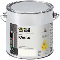 Paint Eco Lineļļas pernicas krāsa Paint Eco Kaija (Balts) 2.5L - gab