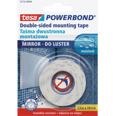 Tesa Spoguļu līmlente Tesa 55732 Powerbond MIRROR 1.5 m/19 mm - gab