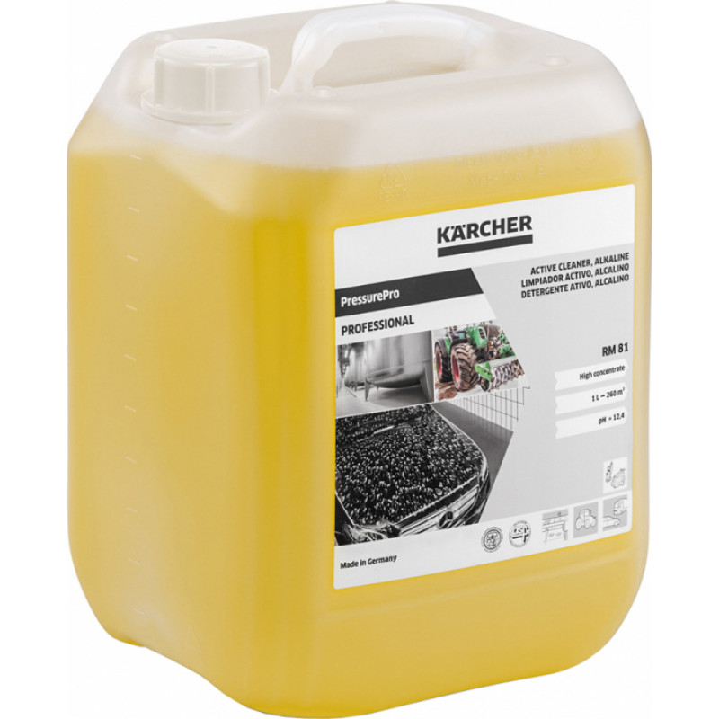 Karcher Aktīvs sārmains tīrīšanas līdzeklis Karcher PressurePro RM 81 ASF, 10L - gab.